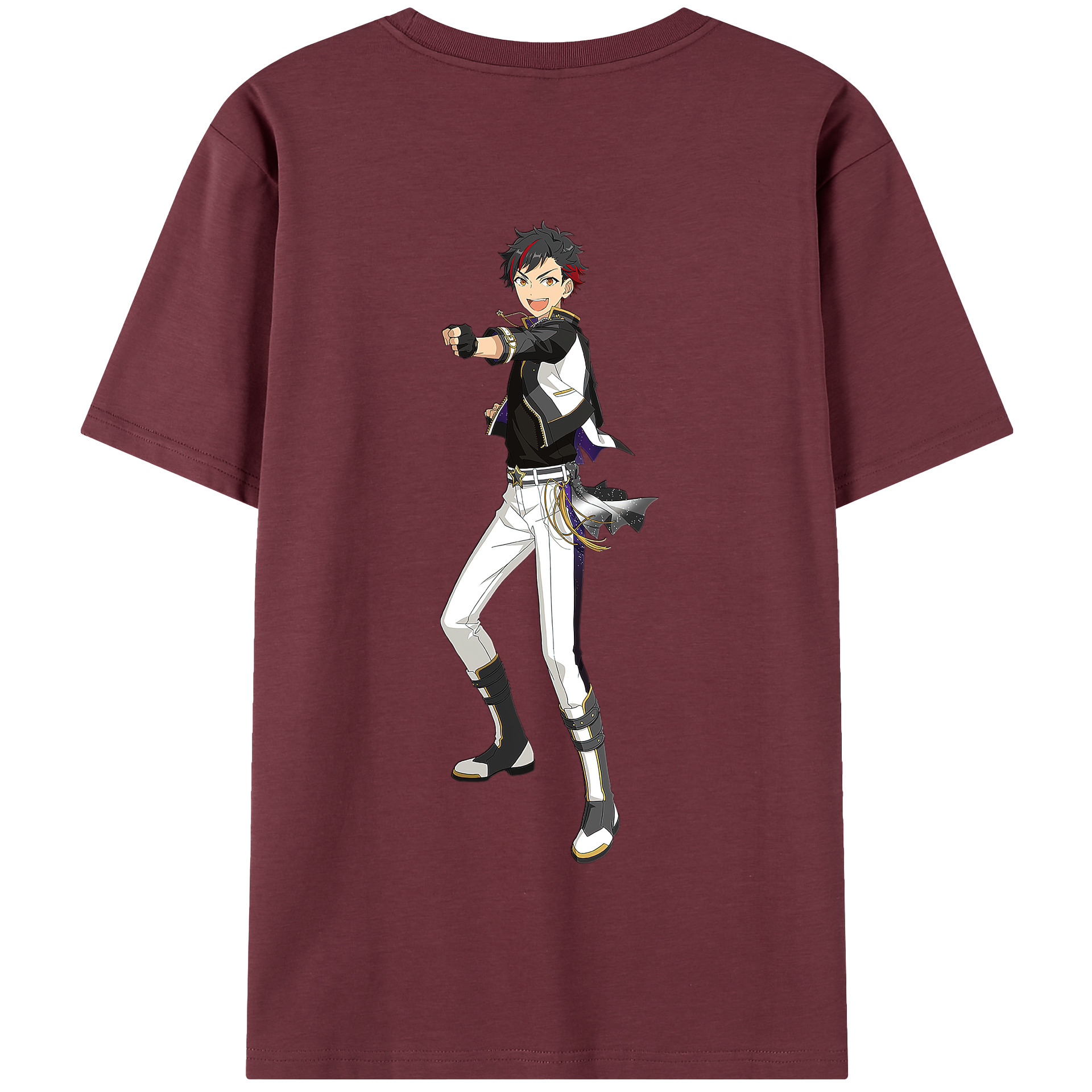 （画像用） あんさんぶるスターズ! Ensemble Stars 綿100％半袖Tシャツ（背面プリント）